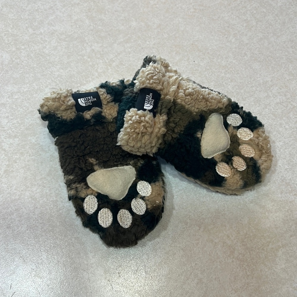 North Face Baby Mittens